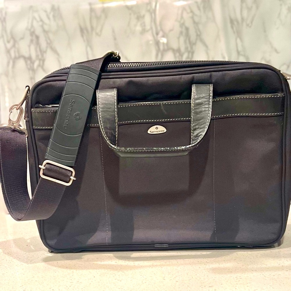 Samsonite Charcoal Gray Laptop Bag
